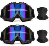 OXG dirt bike goggles set overview with durable frames and clear vision for rugged riding.