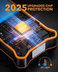 OXILAM 8000A jump starter safety design emphasizes 10 protections for peace of mind
