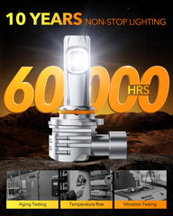 OXILAM 9005 LED bulbs quick install in minutes for easy upgrade