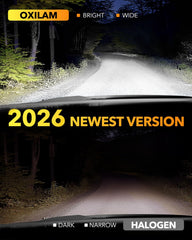 OXILAM H4 LED bulbs offer up to 900% brightness for safer night driving.