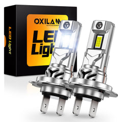 OXILAM H7 LED bulb installation ease for quick headlight upgrade.