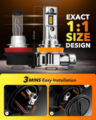 OXILAM IP68 rating protects against water and dust.