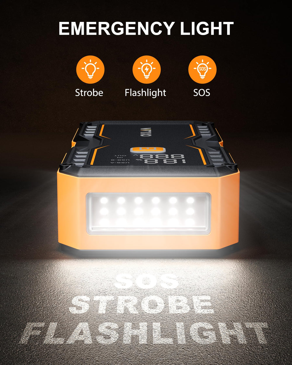 OXILAM jump starter offers 10 intelligent protections for safe starts.