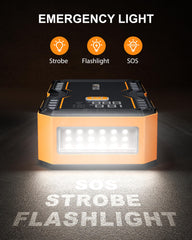 OXILAM jump starter offers 10 intelligent protections for safe starts.