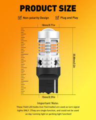 OXILAM socket compatibility 7440 T20 7441 shown for easy replacement.