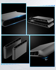 Two-piece OXILAM set for driver and passenger rear vents for tailored airflow