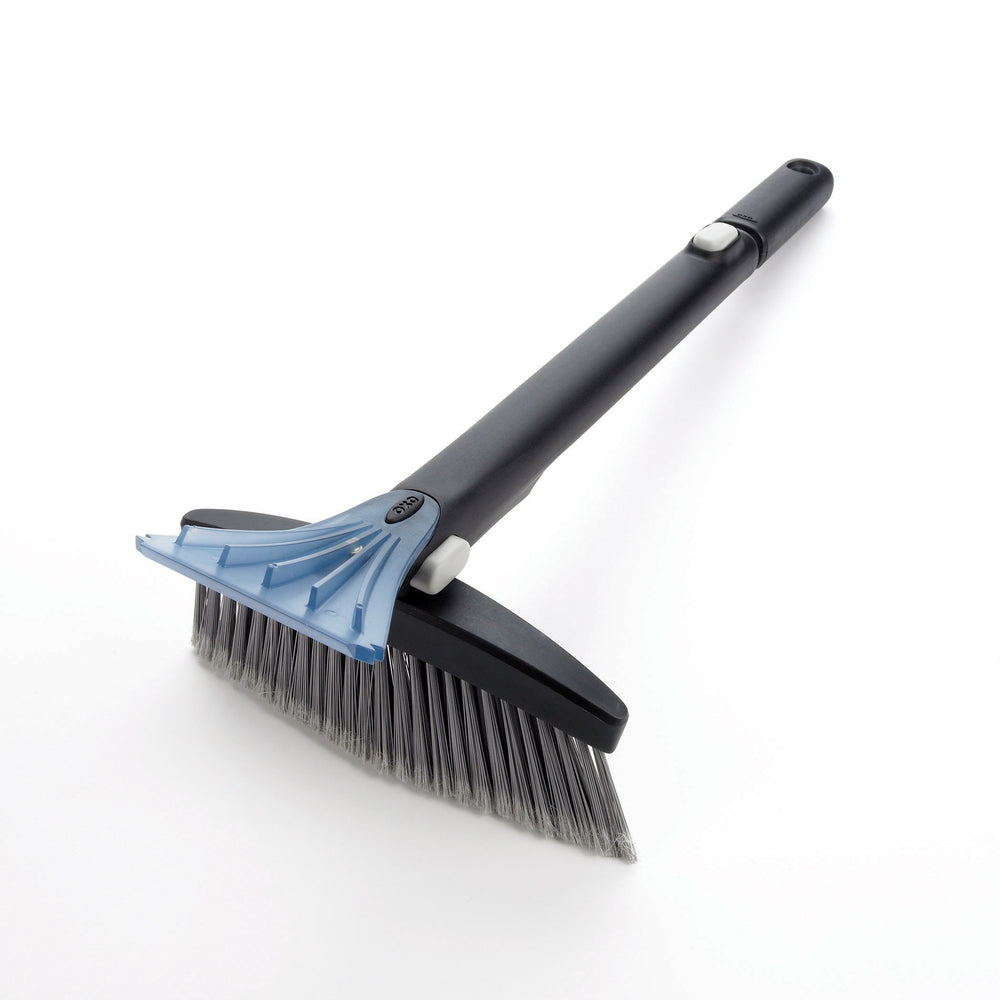 OXO Good Grips snowbrush ideal for quick winter car cleanup in the driveway.