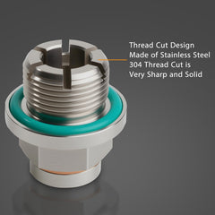 OxyGenie magnetic tip captures ferrous particles to help protect the engine