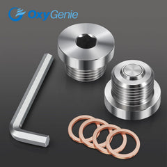 OxyGenie front differential plug assembly for maintenance