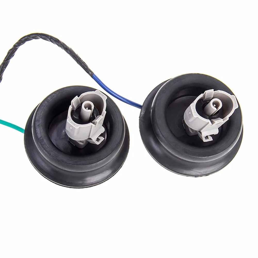OYEAUTO knock sensor with harness 12589867 side view showing robust connector.
