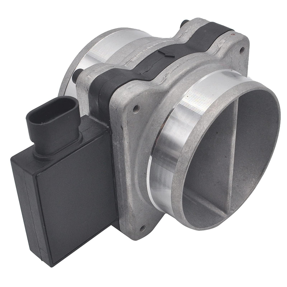 OYEAUTO MAF sensor 25180303 installed in engine bay on a vehicle