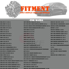 OYEAUTO MAF ZL01-13-215 installed in engine bay for easy swap and accessibility