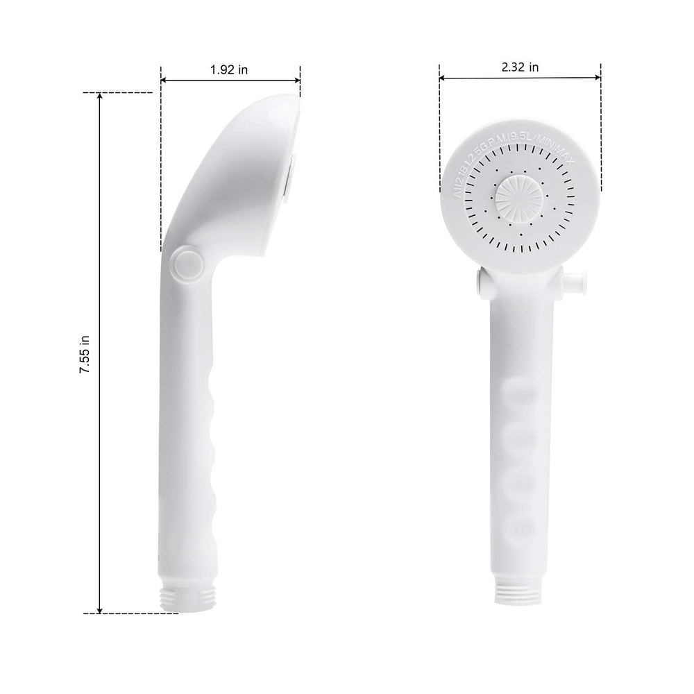 OYMOV flexible hose enables comfortable adjustment during RV showers.