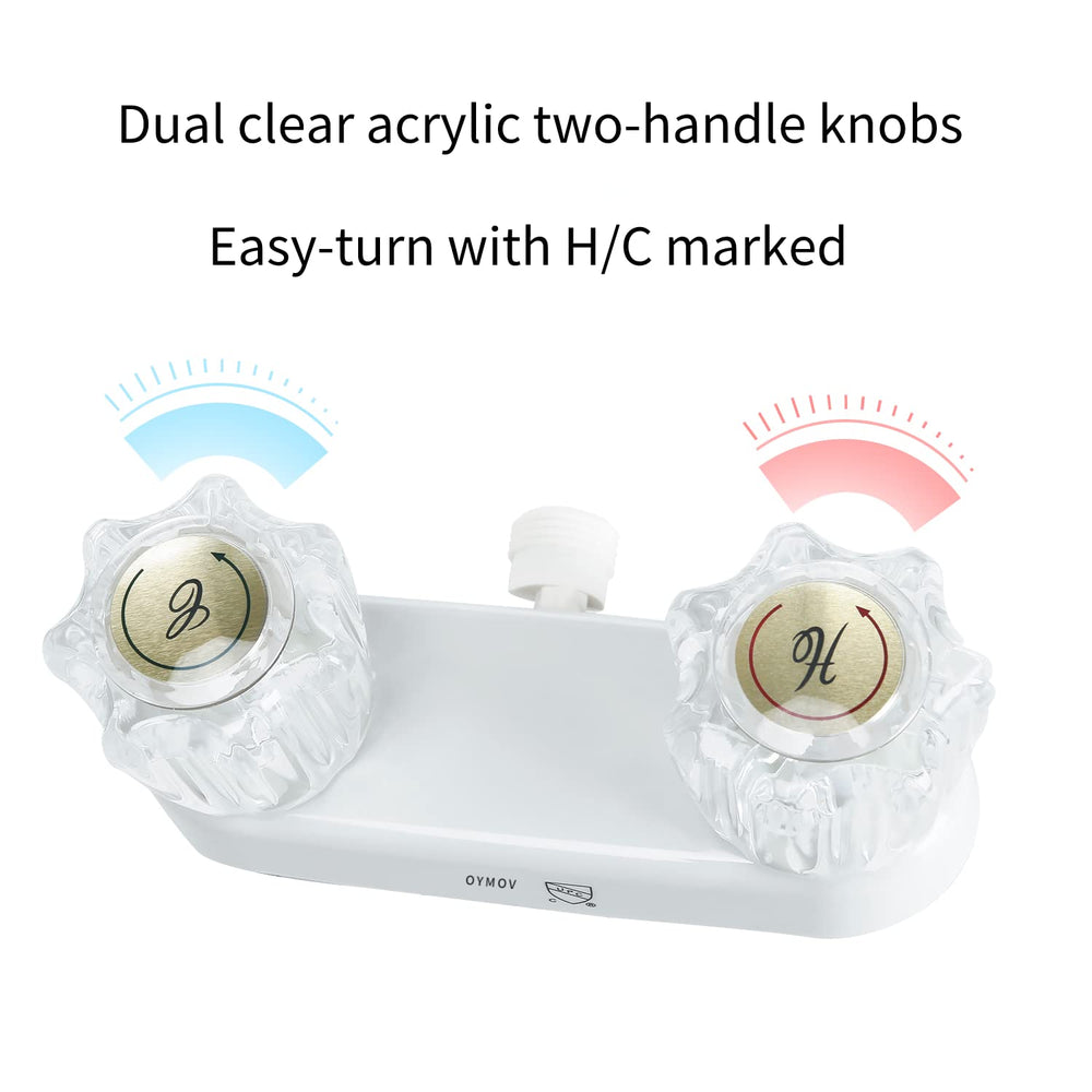 OYMOV RV handheld shower head with on/off feature for water efficiency