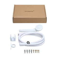 OYMOV universal-fit RV shower head suitable for most models and setups.