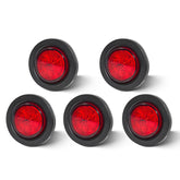 Oyviny 2-inch red LED side marker light product shot highlighting bright visibility.