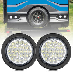 Oyviny 4-inch round reverse light with bright white illumination for safe backing