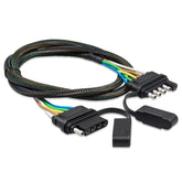 Oyviny 5-way flat trailer extension ready for easy installation and reliable trailer lighting.