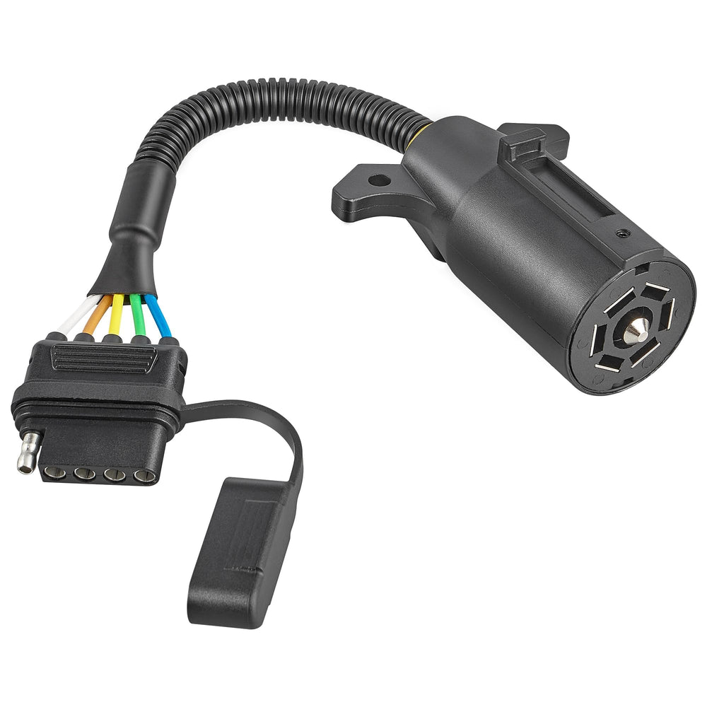 Oyviny 7 pin to 5 pin trailer adapter for seamless towing setup on RVs