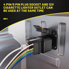 Oyviny versatile 7-pin adapter works with most OEM plugs for trucks and RVs.