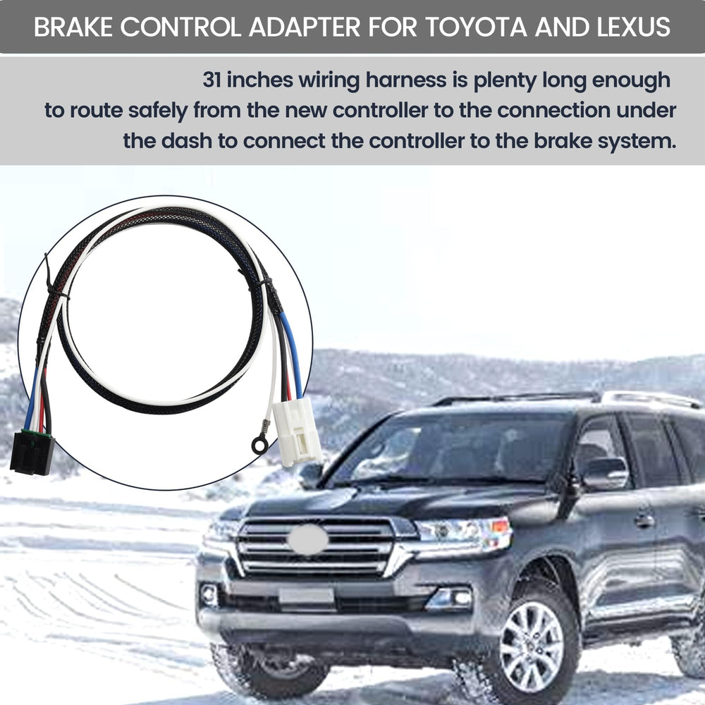 Oyviny brake controller adapter for Lexus GX460, simple plug-and-play