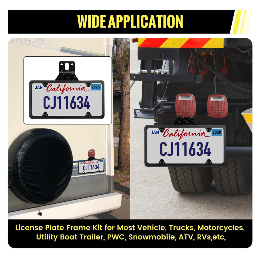 Oyviny corrosion-resistant frame withstands rain, mud, and heat for long trips.