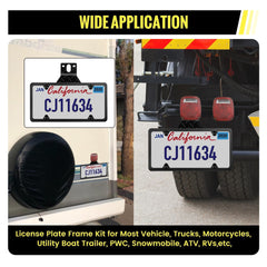 Oyviny corrosion-resistant frame withstands rain, mud, and heat for long trips.