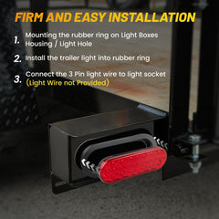 Oyviny DOT SAE certified lights meet highway-ready standards.