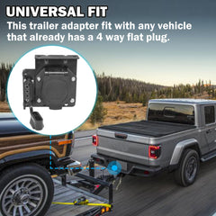 Oyviny durable ABS plastic housing reduces wear for long-lasting trailer use.