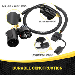 Oyviny durable black loom protects the harness.