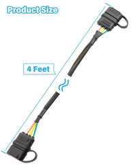 Oyviny durable trailer extension suitable for boat, utility, and horse trailers.