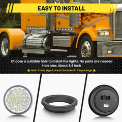 Oyviny easy-install hole matches a 5-4 diameter for simple mounting
