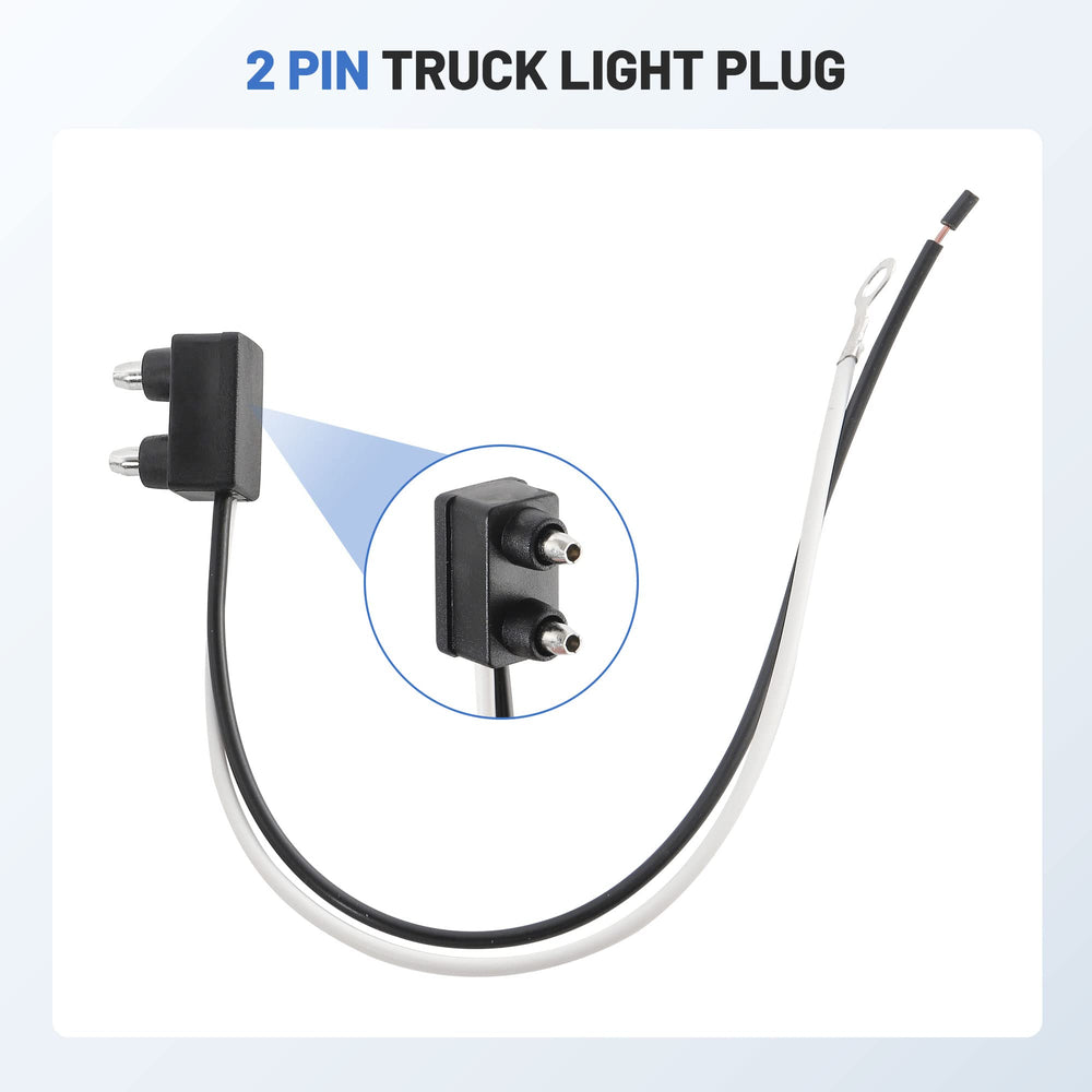Oyviny 2-pin harness supports wide trailer compatibility across vehicles.