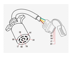Oyviny flexible 6-5 inch lead enabling versatile installation