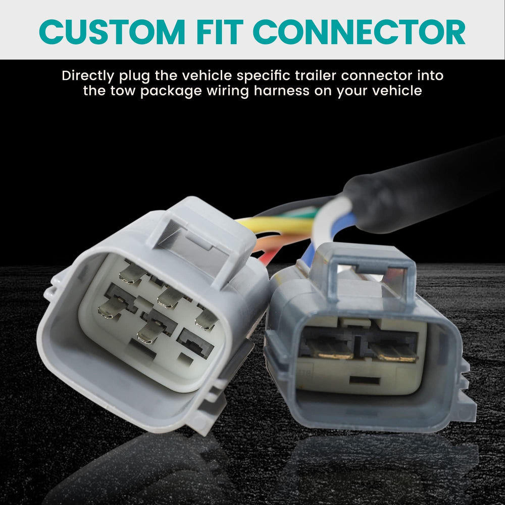 Oyviny Ford tow-package compatible wiring simplifies OEM installation with no cutting.