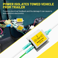 Oyviny Hy-Power diodes with spade connectors for simple harness replacement.