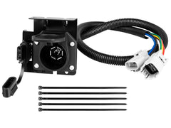 Oyviny Multi-Tow adapter installed on a Toyota Tundra with dual outputs for versatile towing