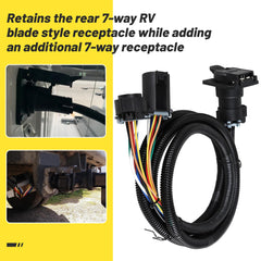 Oyviny plug-and-play design allows installation without cutting or splicing.