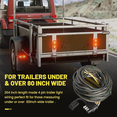 Pure copper conductors ensure better conductivity for reliable signaling