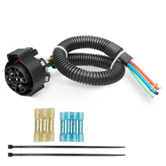 Oyviny USCAR 7-Pin harness front view for OEM-style trailer towing