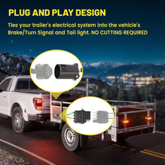 Oyviny USCAR 7-pin to 4-pin supports reliable trailer lighting for boats, campers, and more.