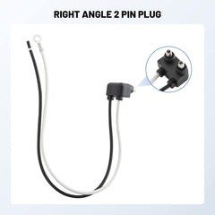 Oyviny wiring harness compatible with round rubber grommets on vehicles.