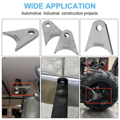 OywhC axle-mount tab design ensures proper alignment