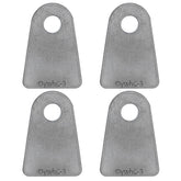 OywhC weld-on tab with flat bottom and 1/2 inch hole for secure mounting