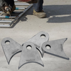 OywhC weld-on tab thickness 1/4 inch for solid welds