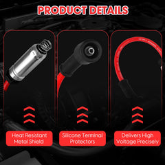 Ozikutech pre-gap 0.04 inch highlights precise ignition setup.