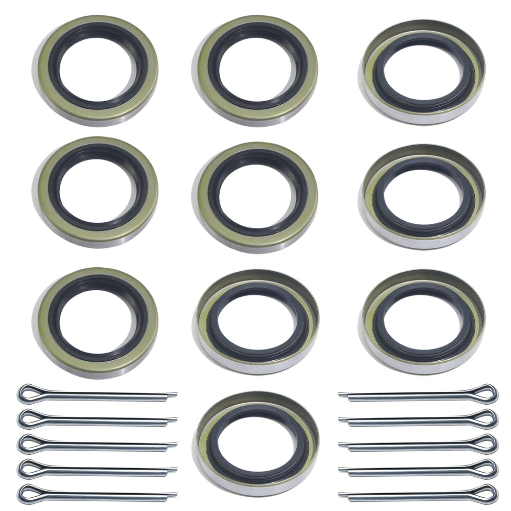 OZISENS grease seal for ID 1.719in x OD 2.565in on trailer hubs, reliable sealing.