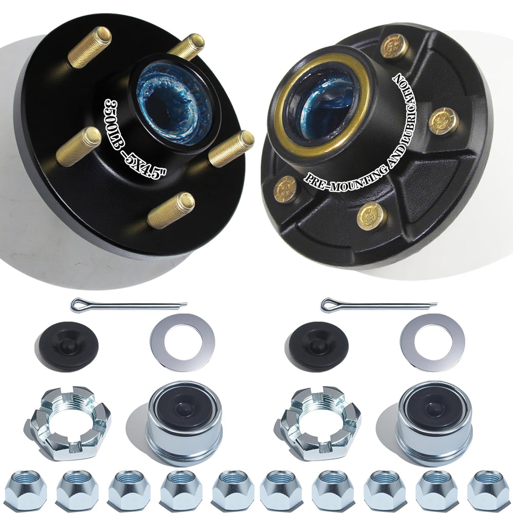 OZISENS hub kit 5x4-5 ready for quick trailer installation and durable performance