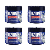 Ozium Odor Eliminating Gel Original in car neutralizes smoke odors effectively.