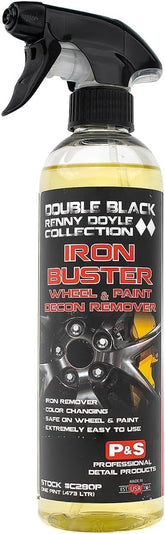 P&S Iron Buster bottle pour for easy dispensing during detailing prep